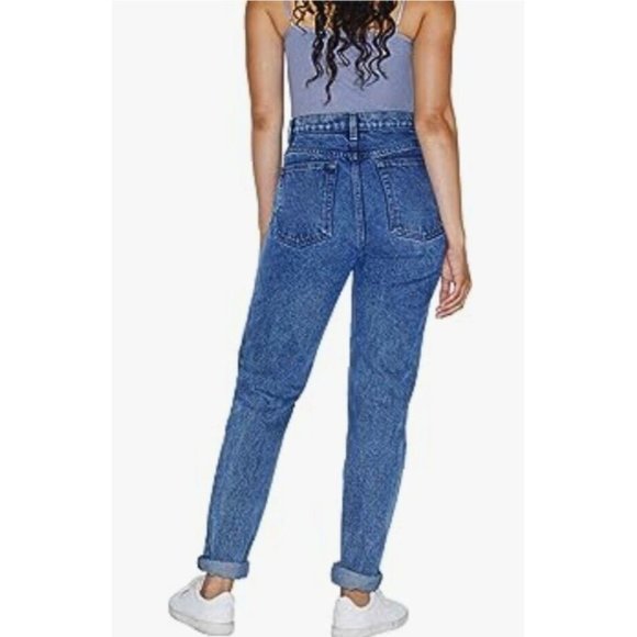 Nwt Women's American Apparel The High Waist Jean Medium Wash Size 24 - Picture 2 of 11